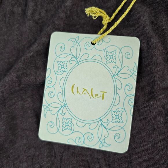 Chalet Women’s M C28111 Crinkle Knit Elastic Waist Pants Brown USA Made NWT 6310 - Picture 2 of 12